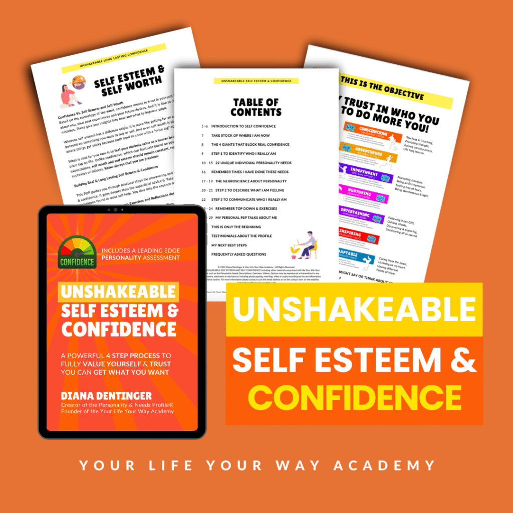 Unshakeable Self Confidence with Diana Dentinger