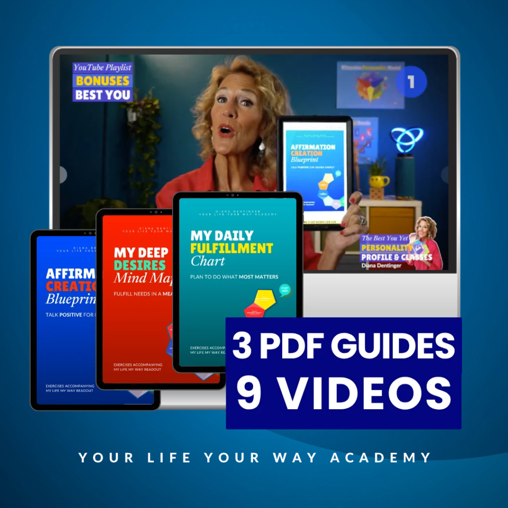 Back to School to Be You Bonuses with Diana Dentinger on Your Life Your Way Academy